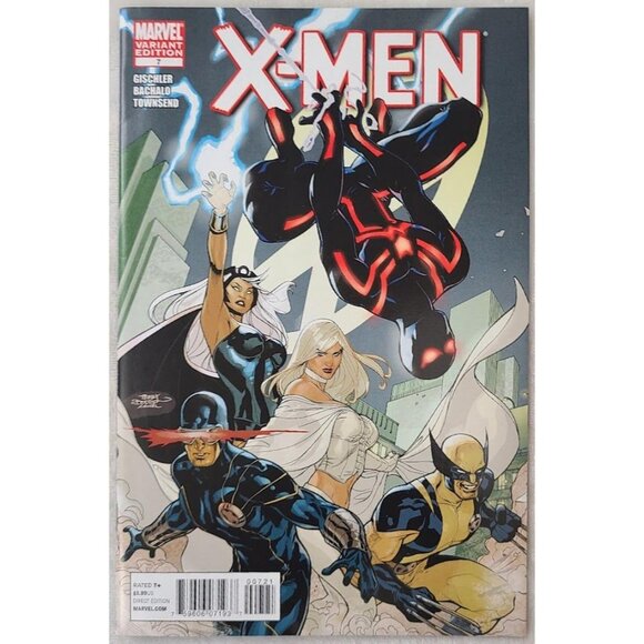 X-Men 7 Marvel Comics 2011 8.5 VF+ Terry Dodson Stealth Spider-Man 1:25 Variant - Picture 1 of 16
